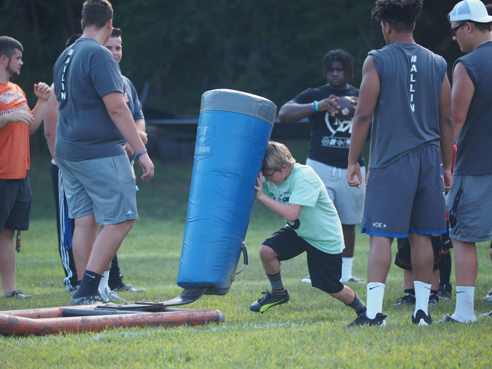 Bassett football camp